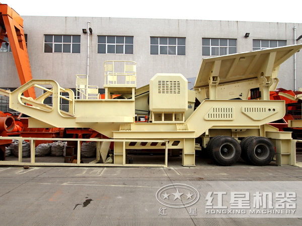 移動式制砂機(jī)實拍
