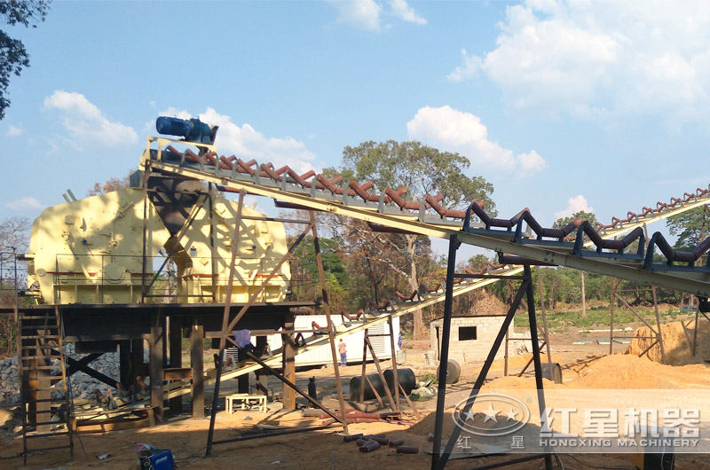 反擊式破碎機(jī)案例現(xiàn)場實拍