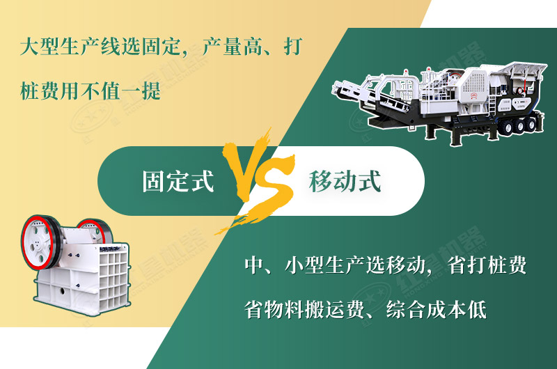 固定式與移動(dòng)式對比 固定式與移動(dòng)式對比