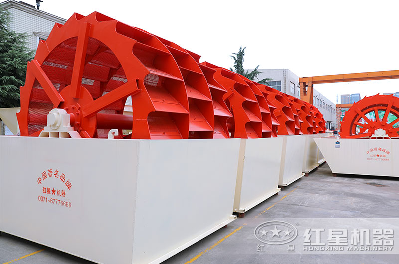 時(shí)產(chǎn)160噸洗沙機(jī)型號有哪些？搭配脫水篩減少細(xì)沙流失