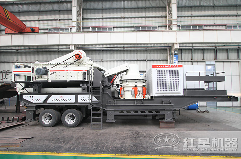 車間實拍——紅星移動破碎設備生產車間