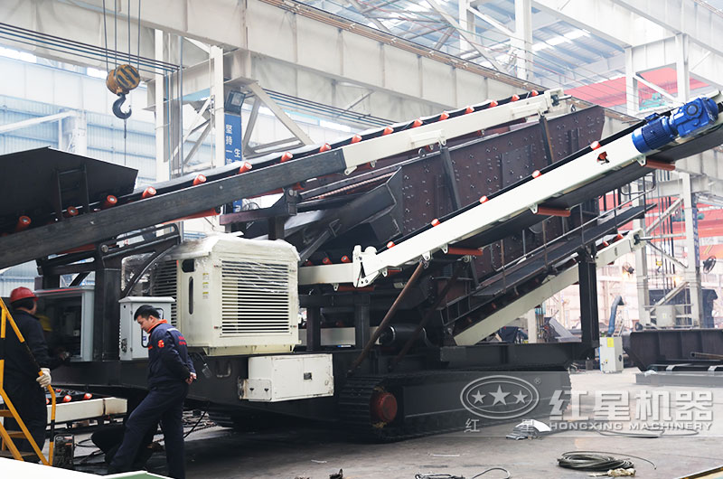 移動式破碎站生產車間