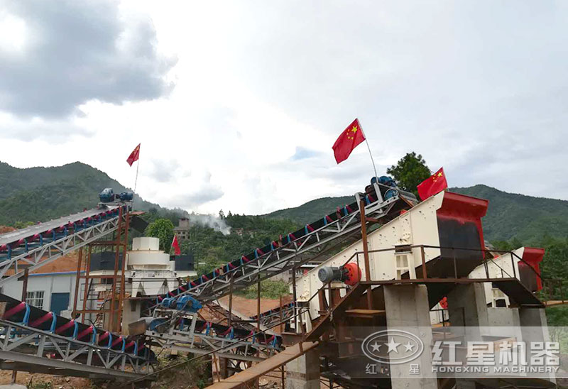 日產(chǎn)3000噸機制砂生產(chǎn)線設(shè)備有哪些_處理青石、河卵石等